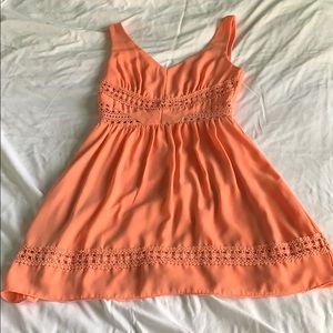 Coral Spring Dress